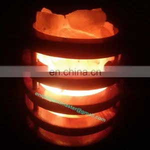 Salt Lamp, Crystal Salt Lamp, Himalayan Rock Salt Lamp, Salt Stone Lamp thumbnail-1