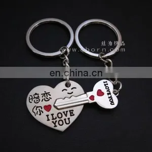 Zinc Alloy Carabiner Keychain Lover Key Holder for Couple for Valentines Gift thumbnail-6