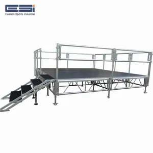 Aluminum Mini Folding Stage Platform,aluminum Platform for Sale,aluminum Portable Stage thumbnail-3
