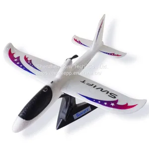 Non-toxic Durable EPP Foam Sticker Battery Charge Glider Airplane For Kids thumbnail-1