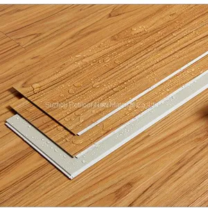 SPC Floor Vinyl Flooring Sheet Tiles Slotted Click Lock 3.2mm Thickness 0.4mm Wear Layer thumbnail-1