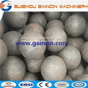 Rolled Steel Milling Balls, Grinding Media Forged Balls, Steel Forged Mill Balls for Gold Mines thumbnail-2