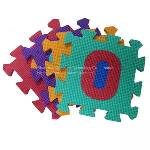 QT MAT Non-toxic Odorless 10in x 10in Baby EVA Numbers Puzzle Foam Play Mat thumbnail-5