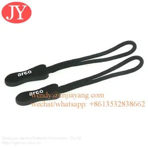 Jiayang Colorful Durable Cord Zipper Puller String Zipper Pull Plastic Zipper Puller thumbnail-2