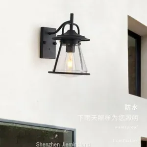 Outdoor Waterproof Solar Powered Town House Lawn Garden Bungalow Pathway Fence Street Post LED Lights JML-WLL-A2075 thumbnail-4