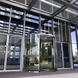 Crystal Automatic Revolving Door Three Wings Automatic Revolving Door thumbnail-1