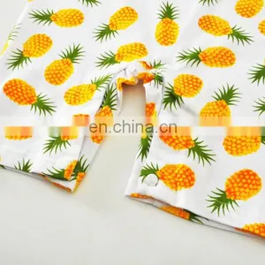 Fashion Summer Short Sleeve Infant Baby Romper Organic Cotton Baby Romper thumbnail-4