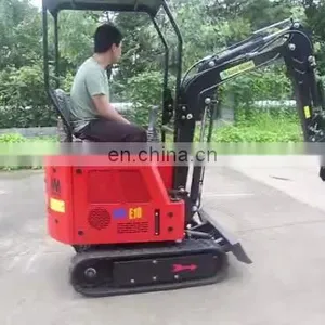Chinese 1 Ton Mini Excavator Small Digger Crawler Excavator for Sale thumbnail-1