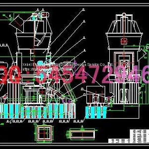 HRM1500 Vertical Mill Drawings FullMachining Drawings thumbnail-3