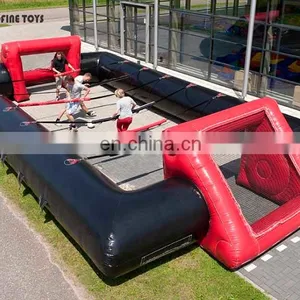 2018 Inflatable Human Foosball Soccer Sports Game For Sale thumbnail-2