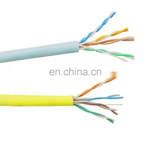 UTP/FTP Cat5e Cat5 Cable LAN Cable 305meter 4 Pair 24AWG Network Cable for Indoor thumbnail-2