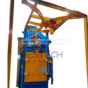 Factory Direct Sale Hanger Hook Type Shot Blasting Machine thumbnail-1