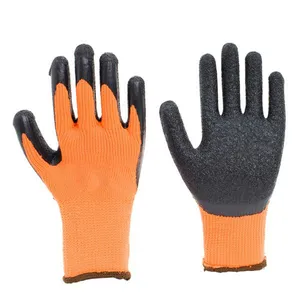 Polyester napping winter glove-2