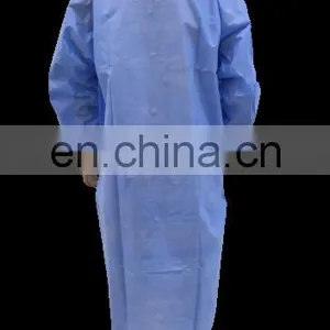 Disposable SMS Lab Coat With Knit Collar and Cuffs thumbnail-4