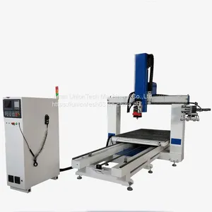 4 Axis Spindle Head Rotate Styrofoam Wood Composite Foam Mold Carving CNC Router thumbnail-5