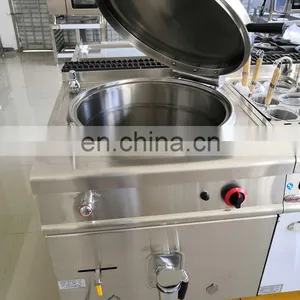 Commercial Stainless Steel Natural Gas Soup Boiler With Capacity 100L thumbnail-3
