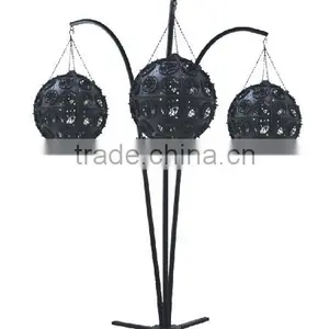 Vertical Hanging Garden Flower Ball Set/artificial Flower Pots With Chain thumbnail-2