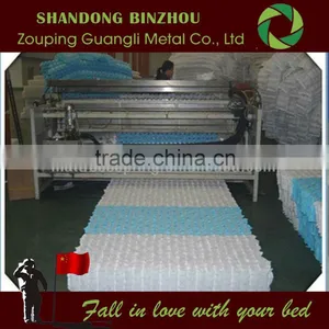 China Manufacturer High Carbon Steel Wire Rod Pocket Spring for Mattress Haiti thumbnail-5