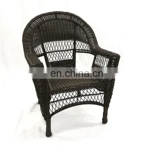 Hot Sale Indoor & Outdoor PE Rattan Wicker Arm Chair Patio Garden Furniture thumbnail-2