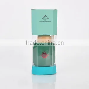 50ml Home Fragrance Aroma Reed Diffuser Wooden Lid SA-2110 thumbnail-2