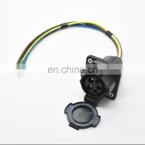 China Factory 16A 32A SAE J1772 Type 1 Vehicle Inlets 120V/240V AC EV Charger Socket With 0.5m Cable thumbnail-2