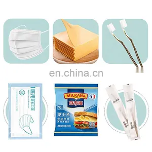 Multifunction Horizontal Premade Pouch Automatic Lower Feeding Pillow-type Biscuit Cake Sliced Cheese Bread Packing Machine thumbnail-5