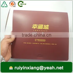 A4 Decorative Office Storage Boxes Offset Printing Customized pp File Folder Boxes thumbnail-2