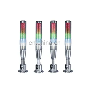 Industrial 3 Layers Warning Light With Alarm Buzzer OM Series AC DC 24V Led Signal Tower Light thumbnail-4