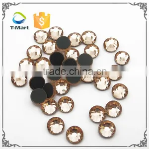 Ss6-ss40 Multicolor Flatback Round Adhesive Crystal Rhinestone Hot Fix/DMC Hot Fix Rhinestone thumbnail-4