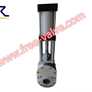 Pneumatic Tungsten Carbide Seat Twin Disc Gate Valve FRZ644Y thumbnail-2