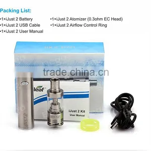 In Stock Eleaf IJust 2 Hot Sale Eleaf Ijust 2 Kit With 2600mAh Battery and 5.5ml Big Capacity thumbnail-1