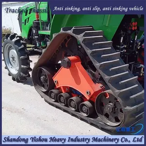 Customized Triangular Semi Chain Track for Tractor Anti Sinking in Paddy Fields thumbnail-1