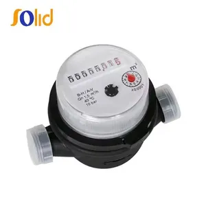 DN15 DN20 Domestic Plastic Single-Jet Dry Type Vane Wheel Water Meter thumbnail-1