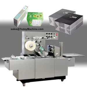 Automatic 3D Cellophane Wrapping Machine for Perfume Chocolate Gift Box Transparent Film Packing Machine thumbnail-5