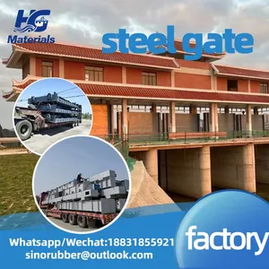 Steel Sluice Gate Manufacturer, Flat Arched Steel Gate, Supporting Customization for Water Conservancy Projects and Sewage Treatment thumbnail-1