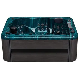 Multiple Person Rectangular Massage Bathtub Home-use Independent Massage Surfing thumbnail-1