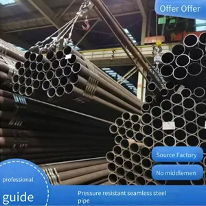 Spot Sales of High-pressure Seamless Steel Pipes. 20g Genuine Boiler Pipes Produced by Baotou Steel Are Available in a Full Range of Specifications and Can be Cut for Retail. thumbnail-5