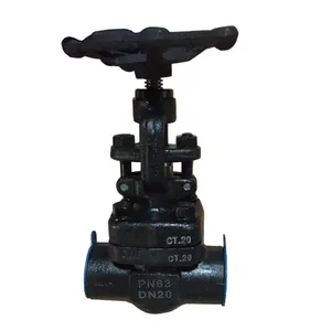 API Standard J61H/Y-25C 1/2'' Class 800LB Forged Steel Socket Welding Globe Valve thumbnail-1