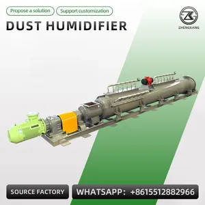 Industrial Double Shaft Dust Humidifier Mixer Fly Ash Humidifying Machine thumbnail-5