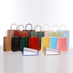 Kraft Paper Grey Bag for Garment in Shenzhen thumbnail-1