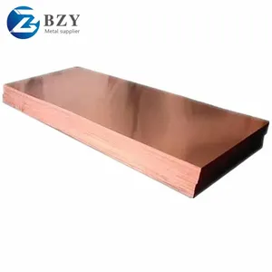 China Professional Manufacturer 0.1~30mm Low Price 99.99% Pure Copper Sheet thumbnail-3