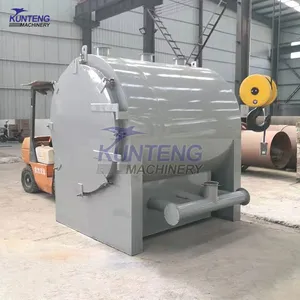 Kenya Different Capacity No Smoke Jute Stick Sunflower Stalk Charcoal Carbonization Furnace thumbnail-2