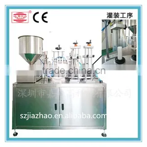 Automatic Liquid Pouch Filling and Sealing Machine For Small Capacity Toothpaste thumbnail-1