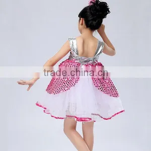 Promotion Price Bubble Skirt Flower Girl Dress Flower Girl Baby Party Dresses (rose/ Gold/ Pink/ Green) thumbnail-5