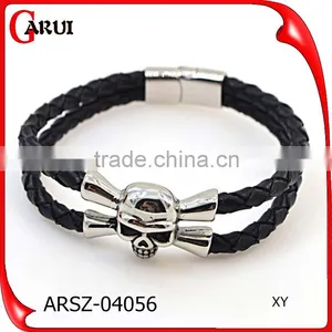 Guangzhou Wholesale Market Leather Jewelry Bracelet Men thumbnail-2
