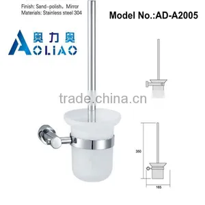 High Quality Bathroom Hardware Stainless Steel Metal Faddish Bathroom Brush Holder thumbnail-1