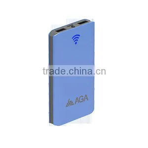 AGA Mini Smart Power Bank 10000mAh | Utra Thin Portable Charger for Phone and Other USB Devices | Mobile Phone Charger in Pocket thumbnail-3