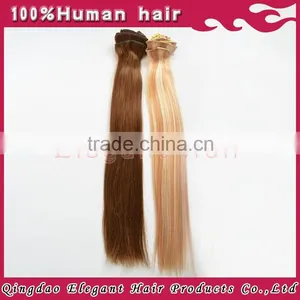 2015 Hot Sale Clip in Hair Extensions for African American thumbnail-3