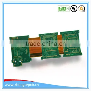 China Manufacturer 94v0 RoHS Approved Polyimide / FR-4 Rigid Flex Pcb thumbnail-4