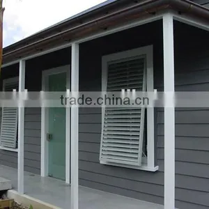 White Aluminium Frame for Exterior Shutter thumbnail-1